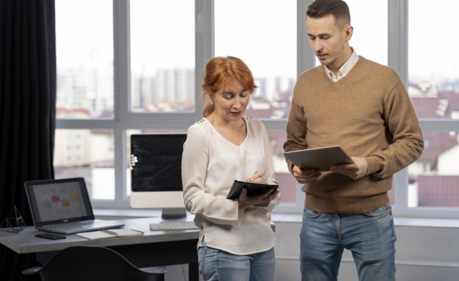 Students collaborating on financial planning exercises